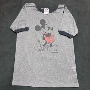 1990 Mickey Mouse AAA ringer tee size M
